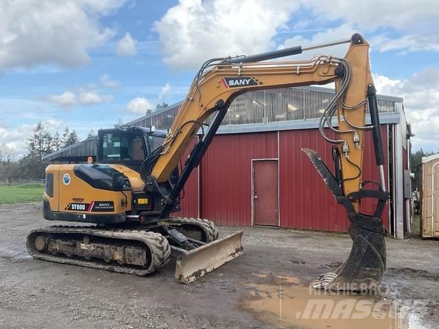 Sany SY80U Excavatoare pe șenile
