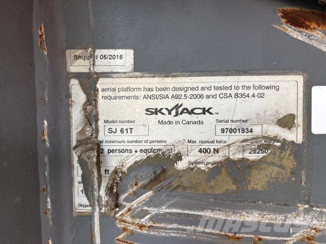 SkyJack SJ61T Nacele cu brat telescopic