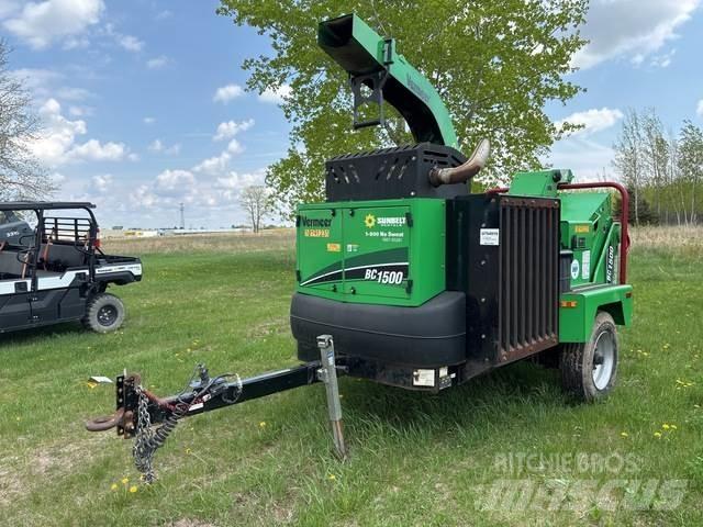 Vermeer BC1500 Masini de tocat lemn
