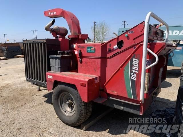 Vermeer BC1500 Masini de tocat lemn