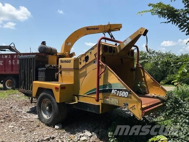 Vermeer BC1500 Masini de tocat lemn