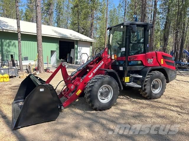 Yanmar V80 Incarcator pe pneuri