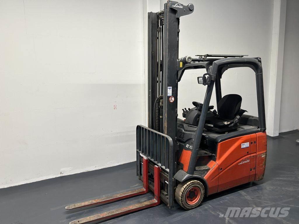 Linde E16H-01 Stivuitor electric