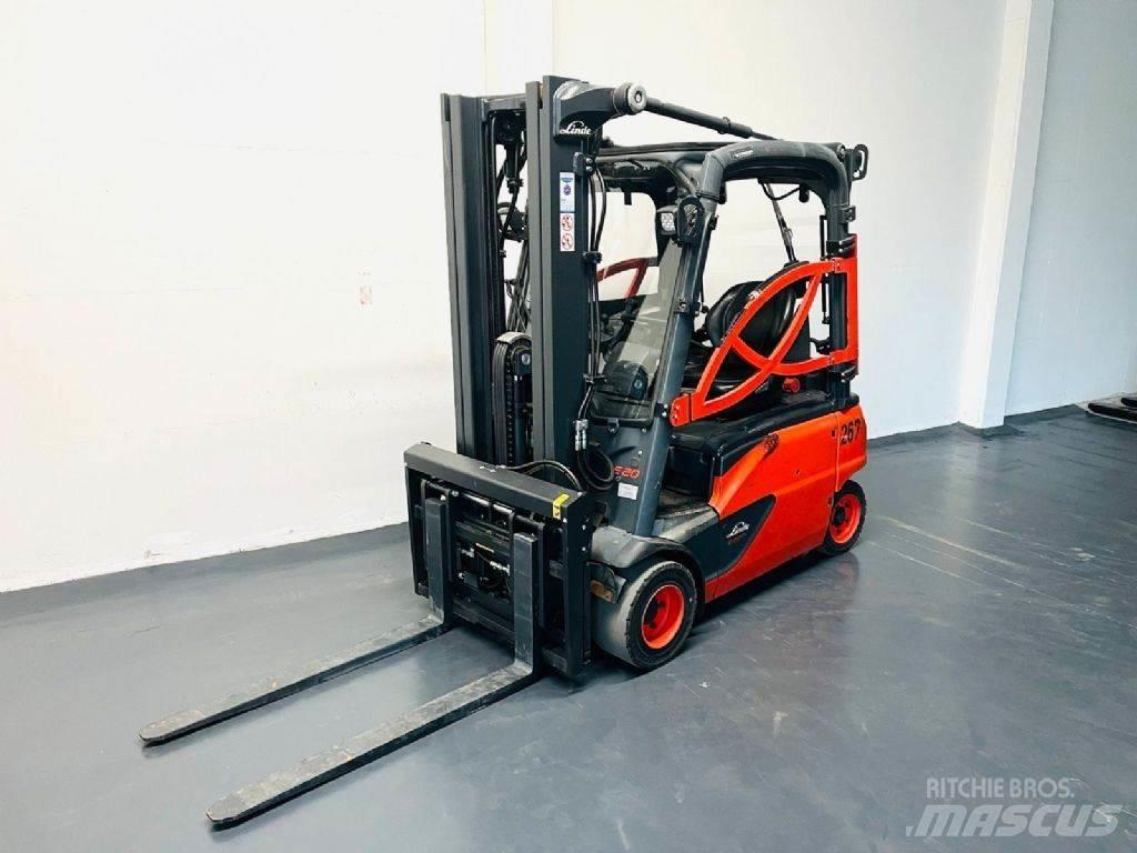 Linde E20PL-02 Stivuitor electric
