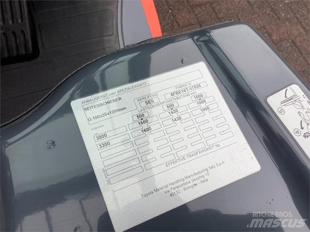 Toyota 8FBE16T Stivuitor electric