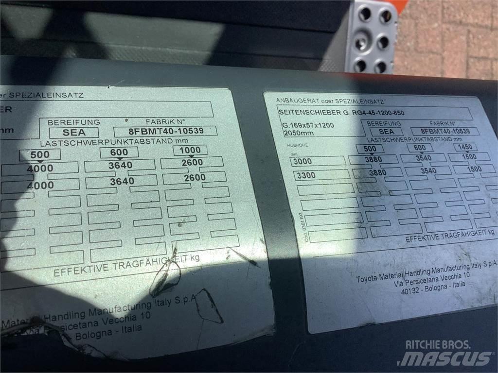 Toyota 8FBMT40 Stivuitor electric