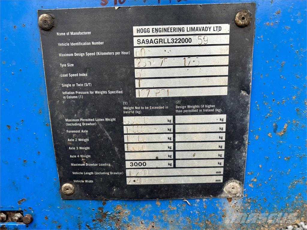CLAAS HOGG 33 TON Remorci cu scop general