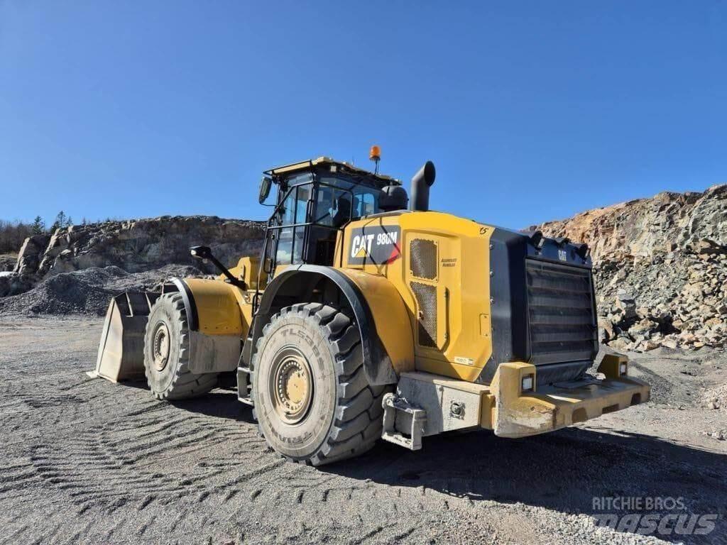 CAT 980M Incarcator pe pneuri