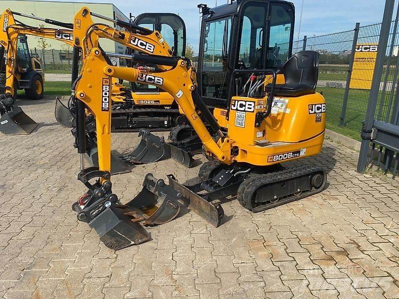 JCB 8008 Excavatoare pe șenile
