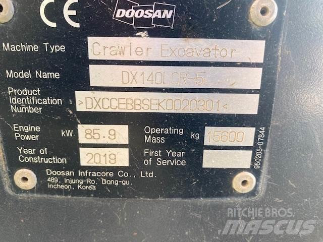 Doosan DX140LCR Excavatoare pe șenile
