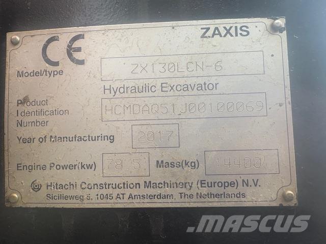 Hitachi ZX130-6 Excavatoare pe șenile
