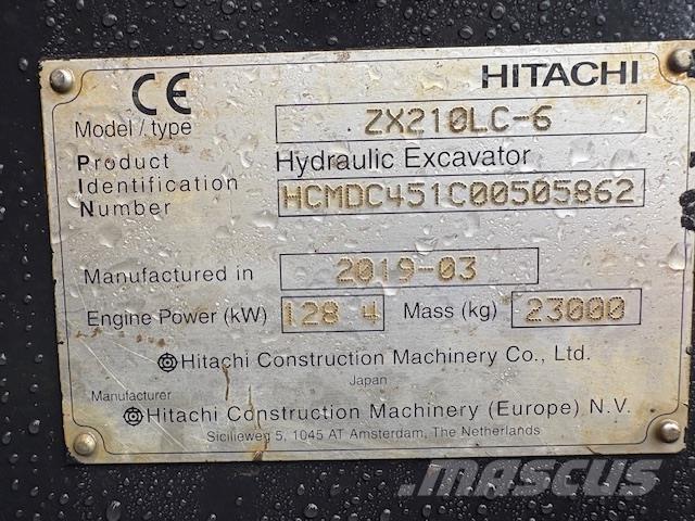 Hitachi ZX210LC-6 Excavatoare pe șenile
