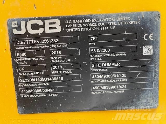 JCB 7T-1 Minitractor de teren