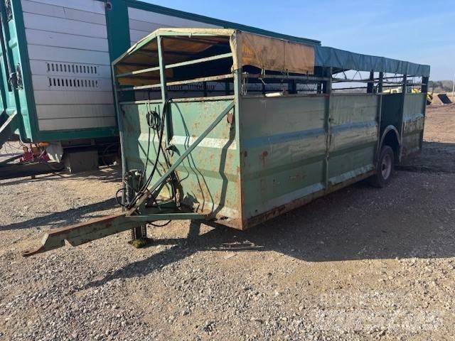 6M. MED HÆVE/SÆNK Remorci transport animale