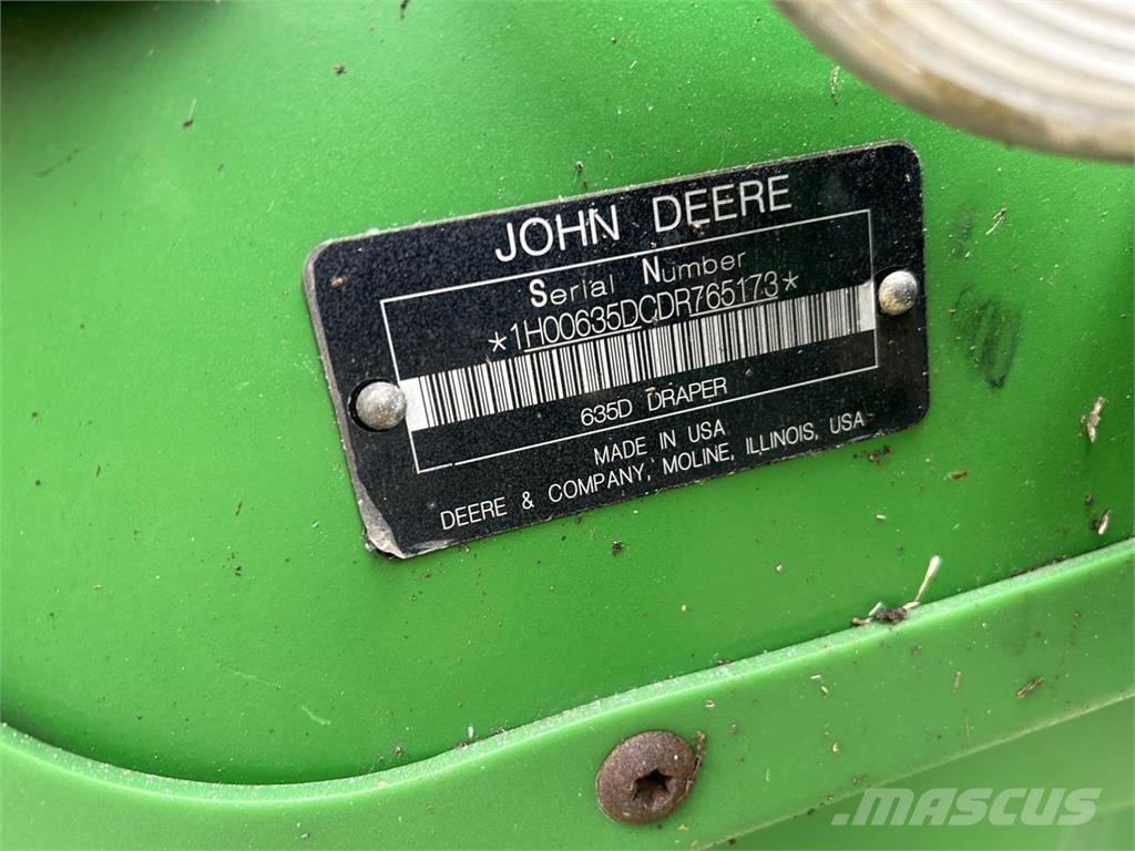 John Deere 635D Combine capete pentru culegatoare