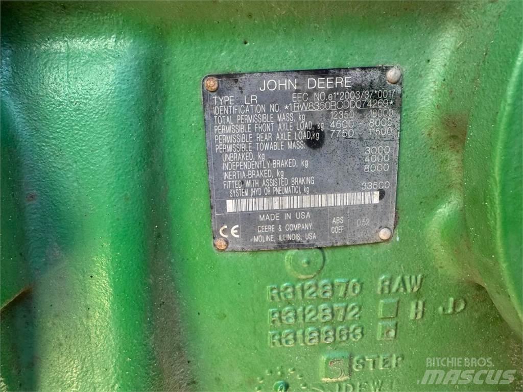 John Deere 8360R Tractoare