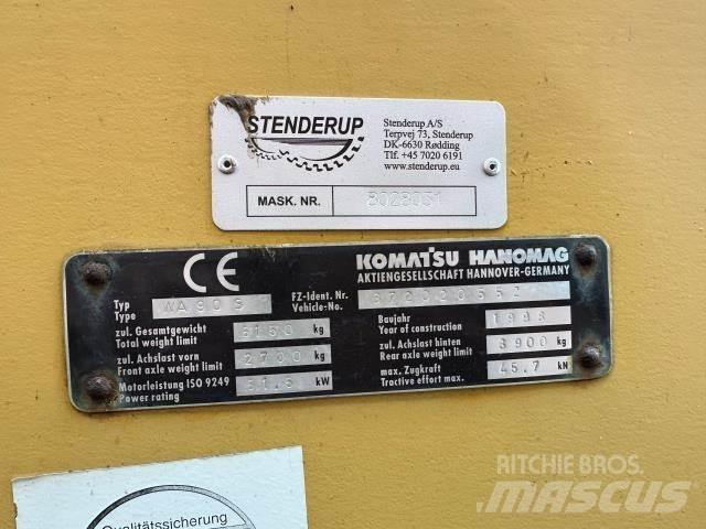 Komatsu WA90 Incarcator pe pneuri