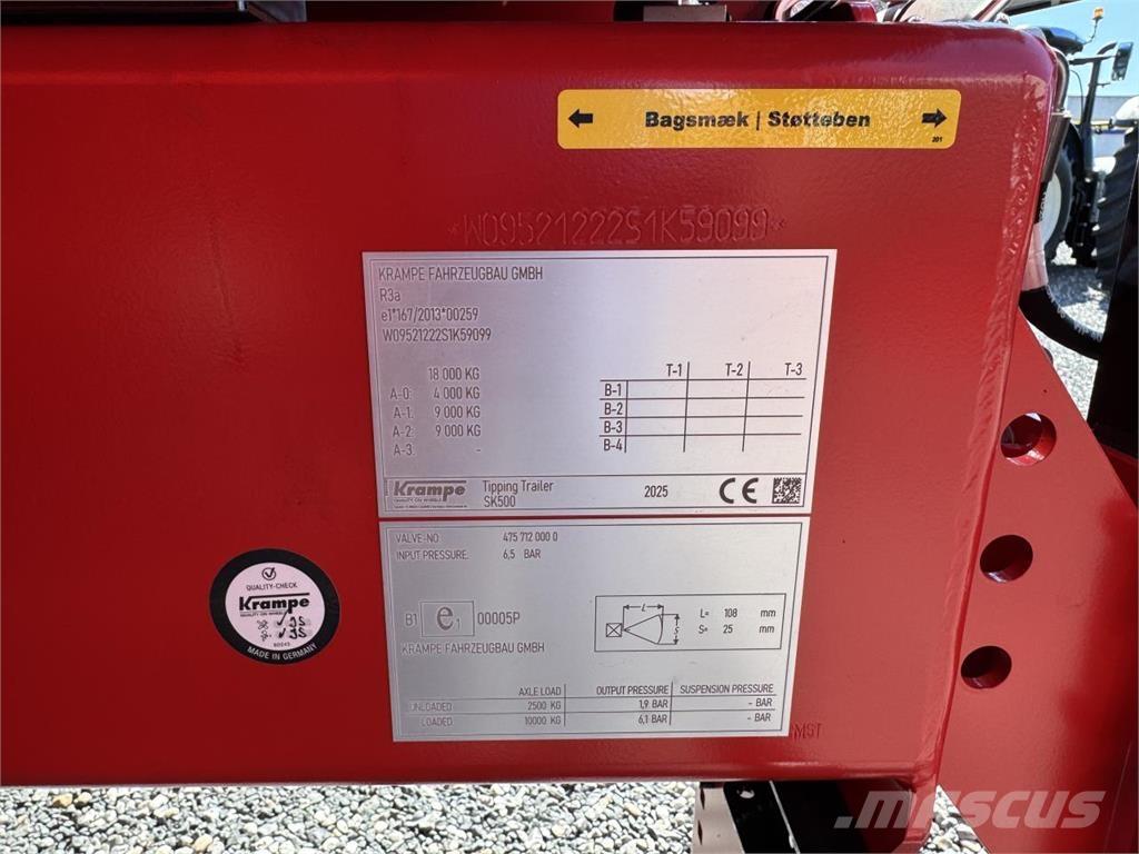 Krampe SK500 Compactoare monocilindrice