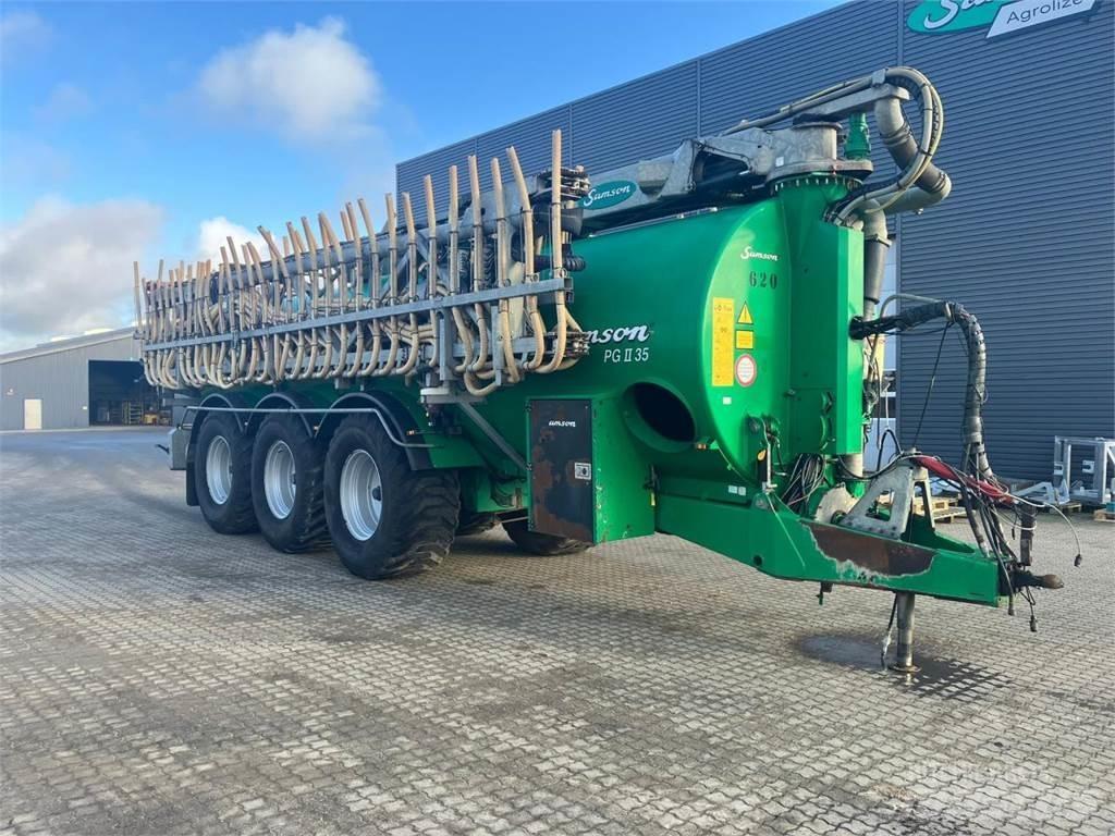Samson PG II 35 Ore de transport în forma lichida