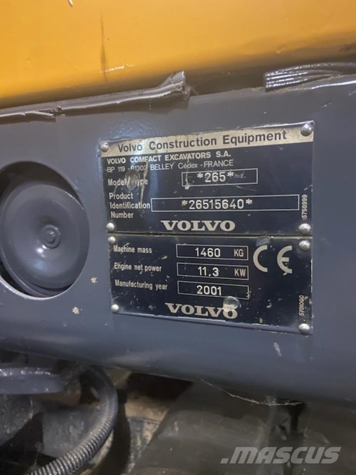 Volvo EC 15 Mini excavatoare < 7t