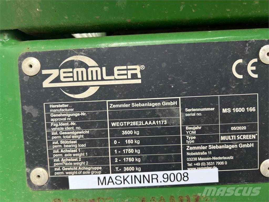 Zemmler MS1600 Echipament de sortare