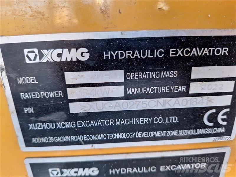 XCMG Xe27e Mini excavatoare < 7t