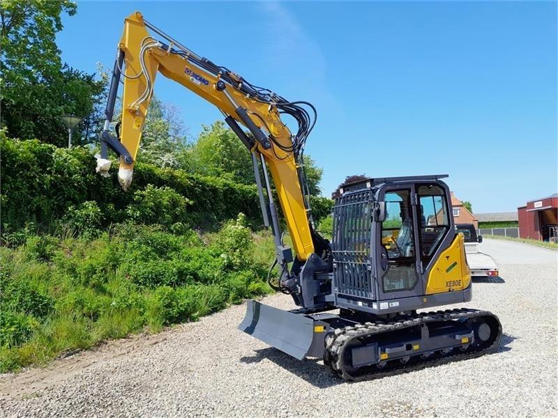 XCMG xe80e Excavatoare pe șenile
