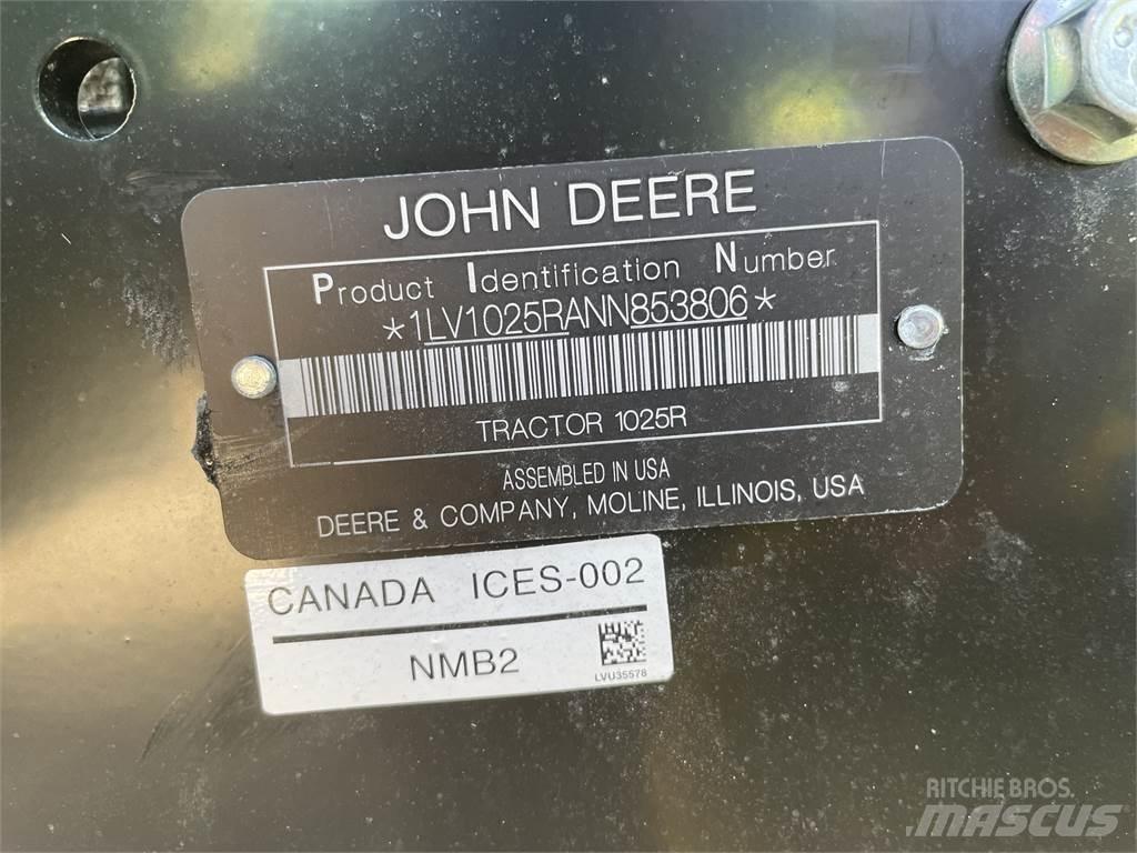 John Deere 1025R Tractoare compacte