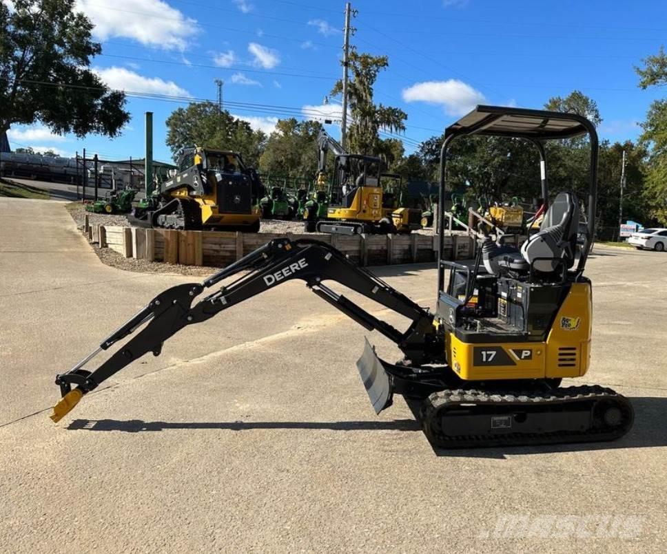 John Deere 17 P Mini excavatoare < 7t