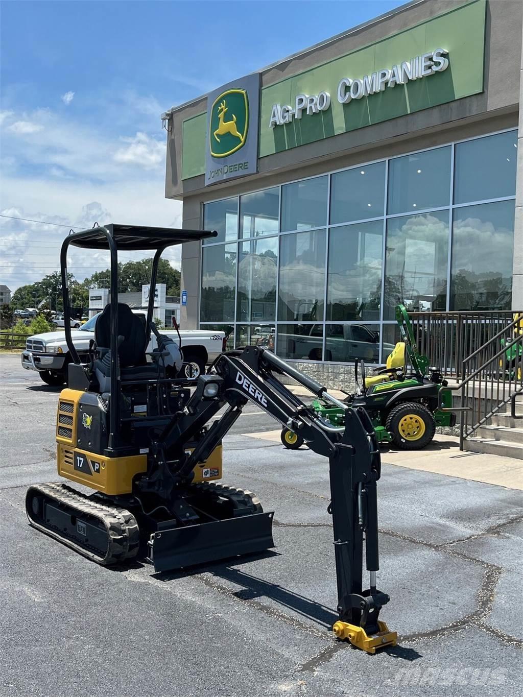 John Deere 17 P Mini excavatoare < 7t