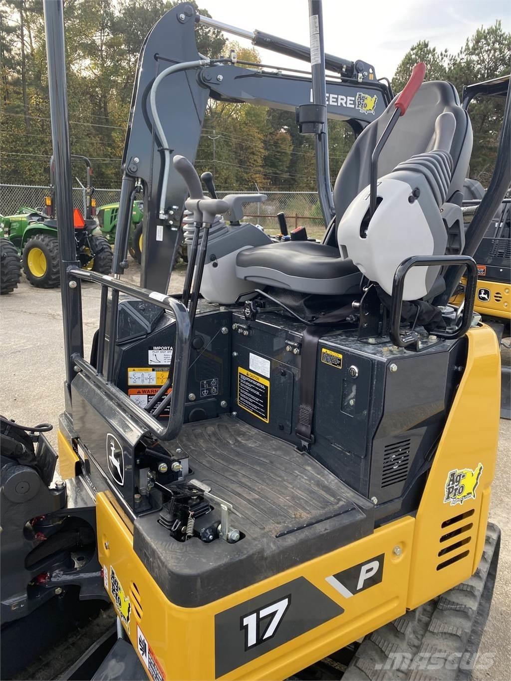 John Deere 17 P Mini excavatoare < 7t