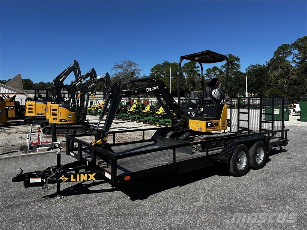 John Deere 17 P Mini excavatoare < 7t