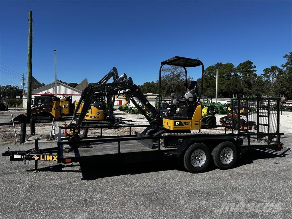 John Deere 17 P Mini excavatoare < 7t