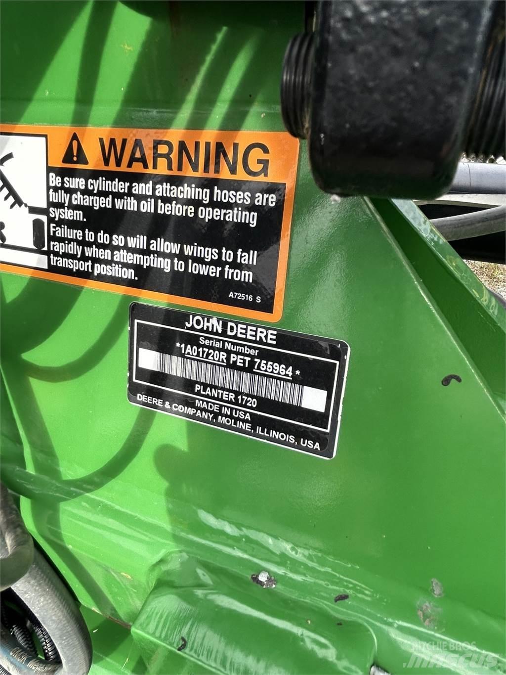 John Deere 1720 Masini de plantat