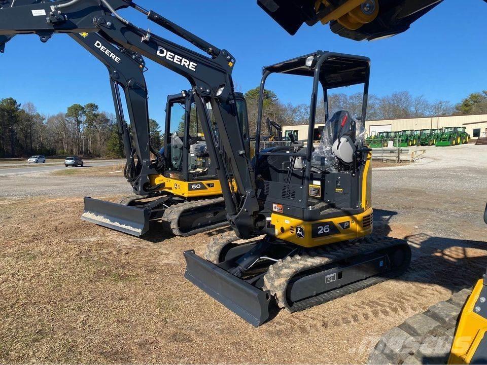 John Deere 26 P Mini excavatoare < 7t