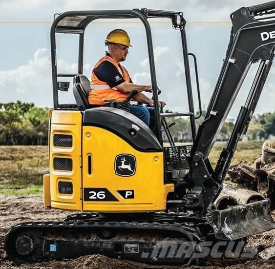 John Deere 26 P Mini excavatoare < 7t