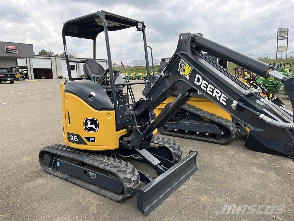 John Deere 26 P Mini excavatoare < 7t