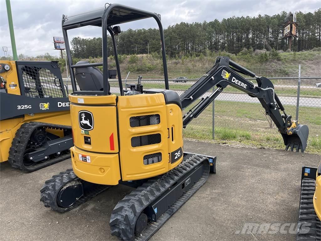 John Deere 26 P Mini excavatoare < 7t