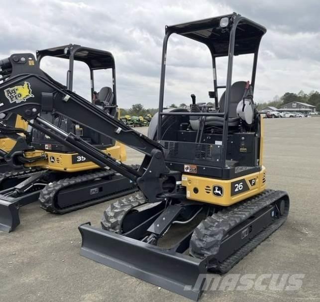 John Deere 26 P Mini excavatoare < 7t