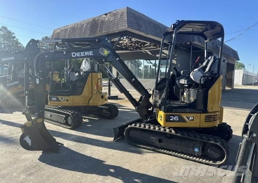 John Deere 26 P Mini excavatoare < 7t