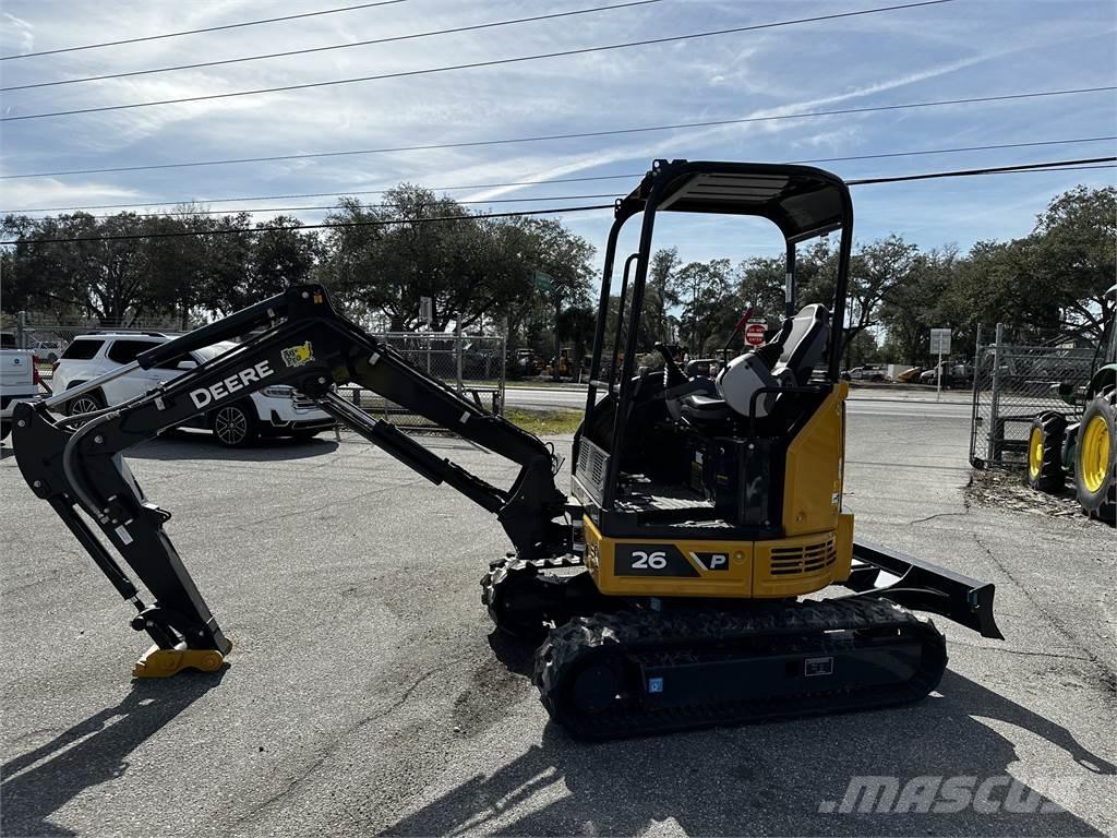 John Deere 26 P Mini excavatoare < 7t