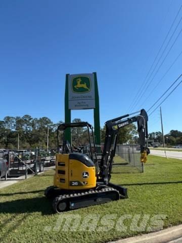 John Deere 26 P Mini excavatoare < 7t
