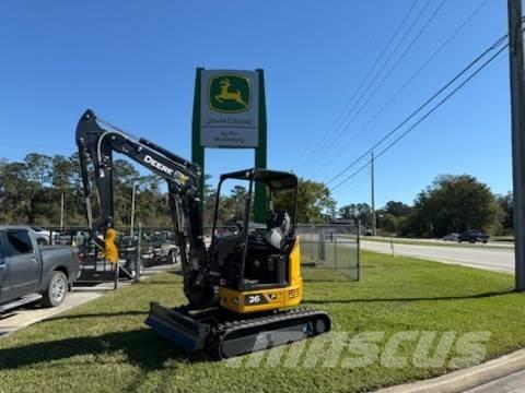 John Deere 26 P Mini excavatoare < 7t