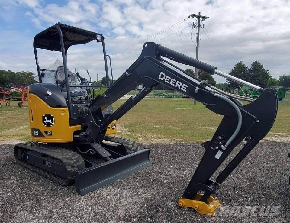 John Deere 26 P Mini excavatoare < 7t