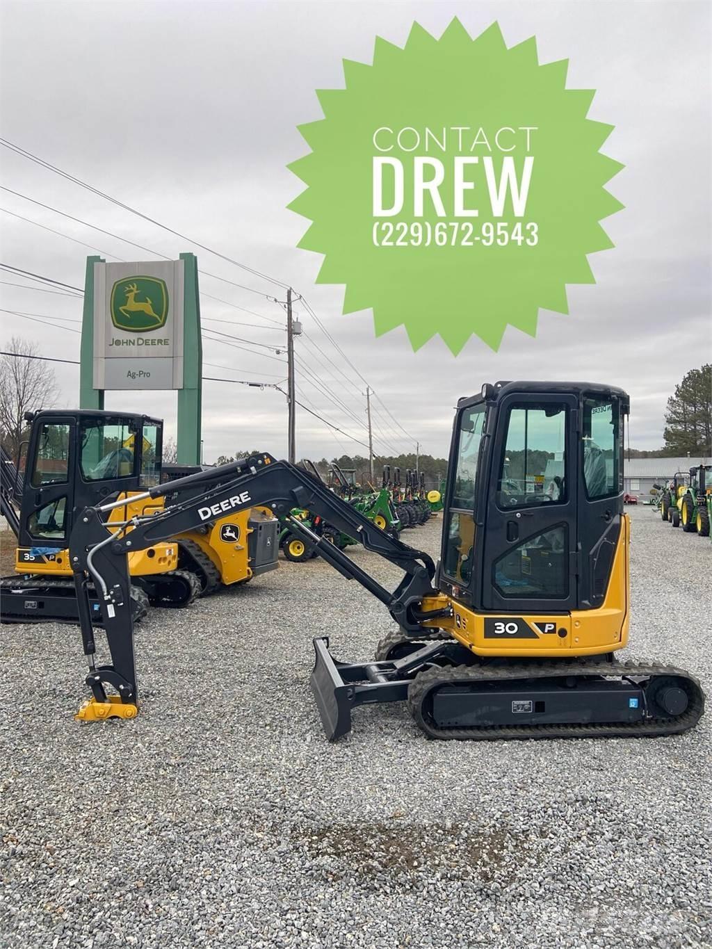 John Deere 30 P Mini excavatoare < 7t