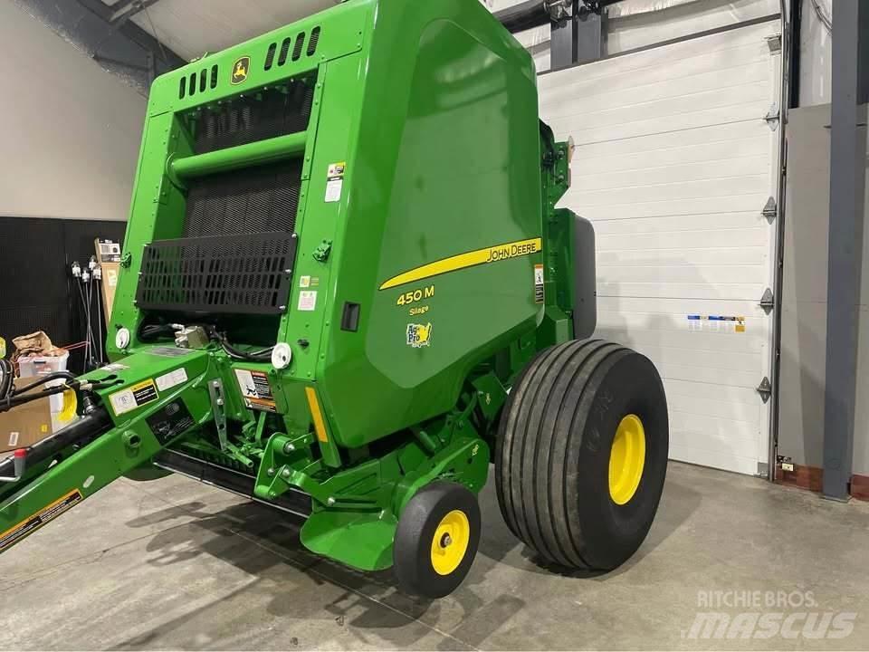 John Deere 450M Masina de balotat cilindric