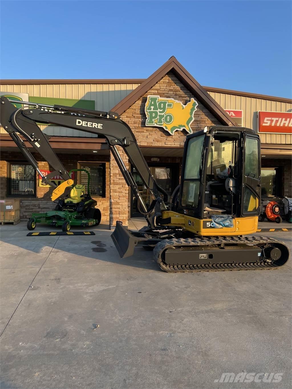 John Deere 50 P Mini excavatoare < 7t