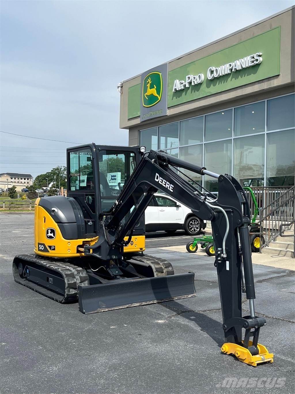 John Deere 50 P Mini excavatoare < 7t