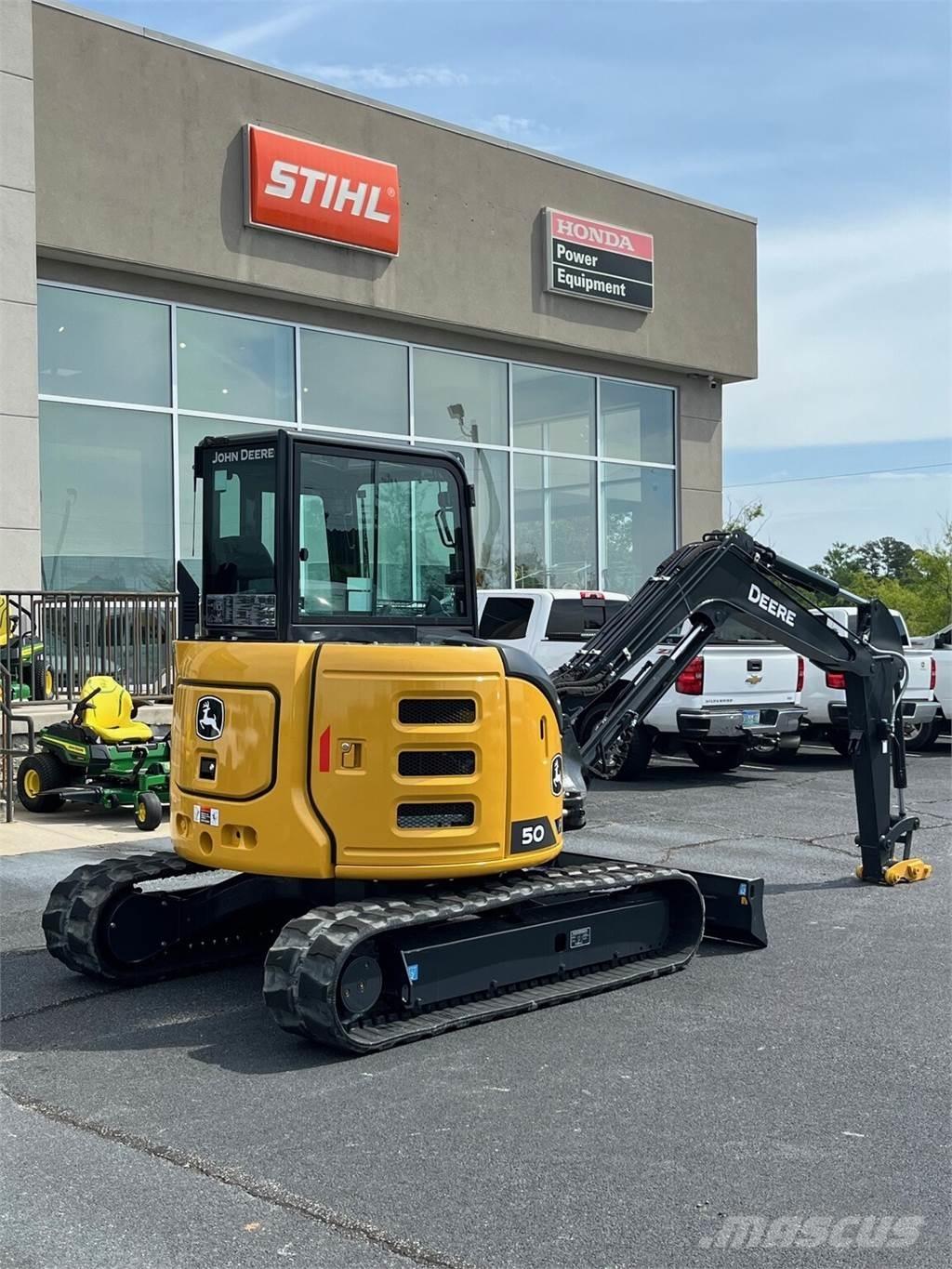 John Deere 50 P Mini excavatoare < 7t