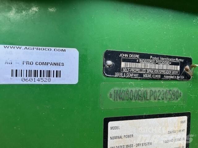 John Deere 600R Tractoare agricole sprayers